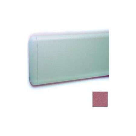 Pawling Wall Guard W/Rounded Top & Bottom Edges, Plastic Clip Retainer System, 7-3/4"H x 12'L, Victorian Rse WG-8C-12-304